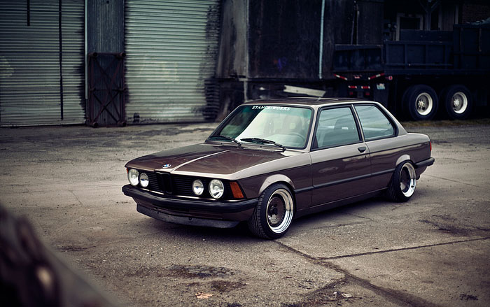Прокаченный BMW E21 от Michael Burroughs