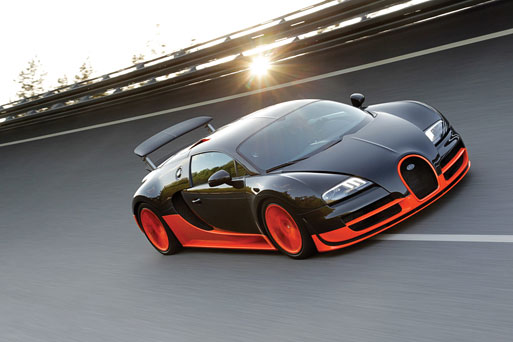 Новый рекорд скорости Bugatti Veyron
16.4 Super Sport