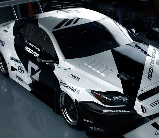 Scion TC AWD — Спортивный
автомобиль команды «Need for Speed»