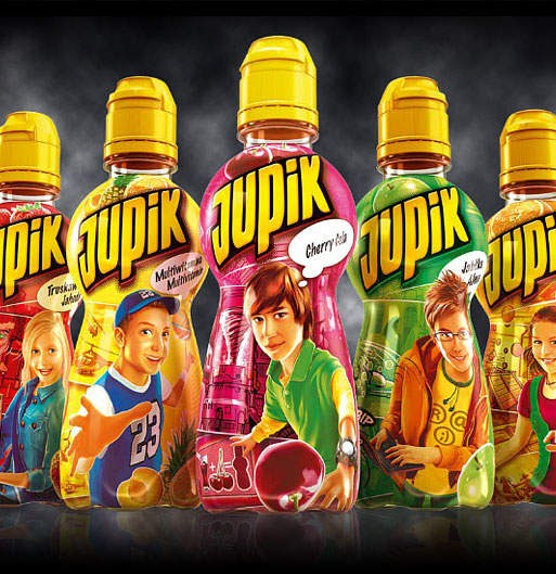 Напиток для детей «Jupik» с
обновлённым дизайном